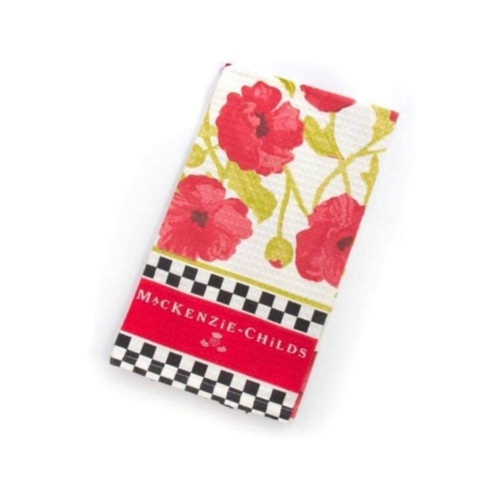 MacKenzie-Childs Poppy Dish Towel